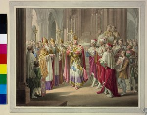 Élection du roi 1273 - Leopold Kupelwieser