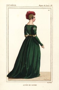 Agnès de Savoie, comtesse de Longueville - Leopold Massard
