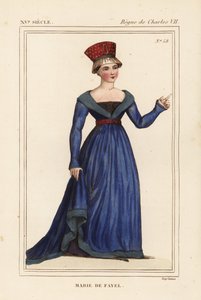 Marie de Fayel, comtesse de Dammartin, épouse de Renaud de Nanteuil, seigneur d