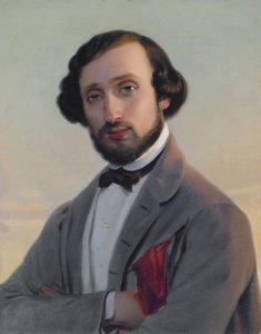 Portrait de Ludwig August Frankl von Hochwart (1810-1894) - Leopold Pollak