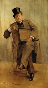 Portrait de Georges Courteline 1858-1929, vers 1898 - Leopold Stevens