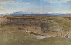 Paysage près de Rome, 1867 - Leopold Venus