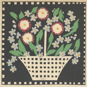 Panier de fleurs - Leopoldine Kolbe