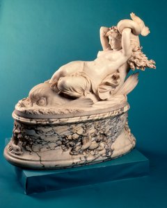 Galatée chevauchant un dauphin, vers 1880 - Leopoldo Ansiglione