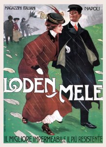 Vêtements de pluie de Mele - Leopoldo Metlicovitz