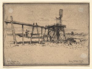 Moulins à eau à Padanarem - Leroy Milton Yale