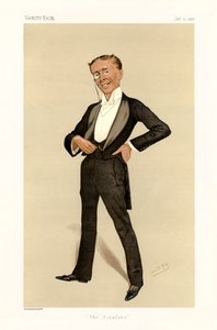 George Grossmith - portrait debout - Leslie Matthew (1851 1922) Ward