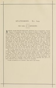 Le comte de Camperdown - Leslie Matthew Ward