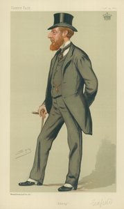 Comte de Seafield, Moutons, 29 septembre 1883, caricature de Vanity Fair - Leslie Matthew Ward