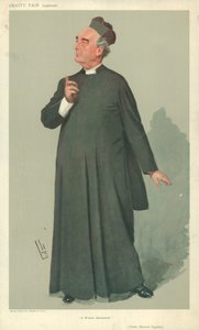 Père Bernard Vaughan, Un Savonarole moderne, 30 janvier 1907, caricature de Vanity Fair - Leslie Matthew Ward
