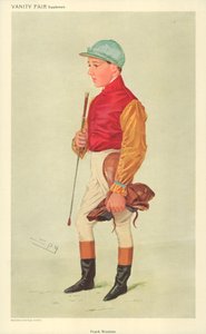 Frank Wooton, 8 septembre 1909, caricature de Vanity Fair - Leslie Matthew Ward