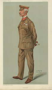 Général Sir George Stuart White, Ladysmith, 14 juin 1900, caricature de Vanity Fair - Leslie Matthew Ward
