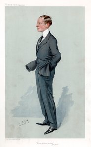 Guglielmo Marconi, physicien et inventeur italien, pionnier de la télégraphie sans fil - Leslie Matthew Ward