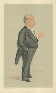 SAS le prince Demtrey Soltykoff, prince Soltykoff, 6 juillet 1889, caricature de Vanity Fair - Leslie Matthew Ward