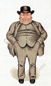 Joseph Arch 1826-1919, ouvrier agricole anglais, syndicaliste et politicien, 1886 - Leslie Matthew Ward