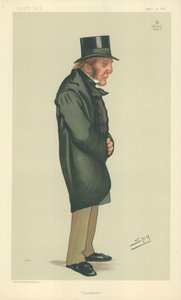 Lord Tollemache, Cheshire, 30 avril 1881, caricature de Vanity Fair