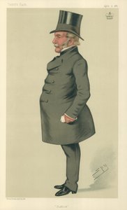 Lord Waveney, Suffolk, 2 avril 1881, caricature de Vanity Fair - Leslie Matthew Ward