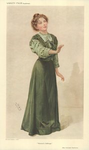 Mlle Christabel Pankhurst - Leslie Matthew Ward