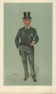 M. Charles Algernon Whitmore, Chelsea, 16 mai 1901, caricature de Vanity Fair - Leslie Matthew Ward