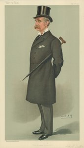 M. Charles Ernest Tritton, la division de Norwood, 6 mai 1897, caricature de Vanity Fair - Leslie Matthew Ward