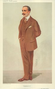 M. Douglas Vickers, Brightside DV, 30 décembre 1909, caricature de Vanity Fair - Leslie Matthew Ward