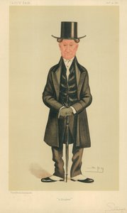 M. E Sturge, un quaker, 20 novembre 1886, caricature de Vanity Fair - Leslie Matthew Ward