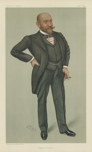 M Ernest Cassel (lithographie en couleur)