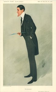 M. Frederick E. Smith, Pas de reddition, 16 janvier 1907, caricature de Vanity Fair