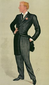 M. Herbert Beerbohm Tree (1852-1917), une caricature de 
