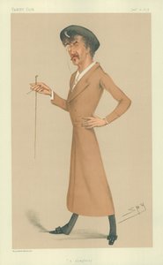 M. James Abbott McNeill Whistler, une symphonie, 12 janvier 1878, caricature de Vanity Fair