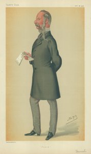 M. John Tenniel, Punch, 26 octobre 1878, caricature de Vanity Fair - Leslie Matthew Ward