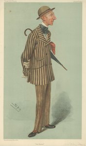 M. William Crawfurd Stirling-Stuart, Le Chapelier, 23 juin 1904, caricature de Vanity Fair - Leslie Matthew Ward