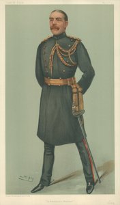 M. William Dudley Ward, Un guerrier permanent, 30 mai 1901, caricature de Vanity Fair - Leslie Matthew Ward