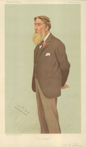 M. William Luson Thomas, The Graphics, 13 décembre 1894, caricature de Vanity Fair - Leslie Matthew Ward