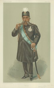 Muzaffer-Ed-Din, le Shah de Perse - Leslie Matthew Ward