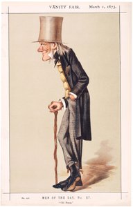 Professeur Sir Richard Owen, FRS, KCB, naturaliste, 1873