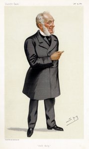 Samuel Smiles, écrivain, médecin, chirurgien et réformateur social écossais, 1882 - Leslie Matthew Ward