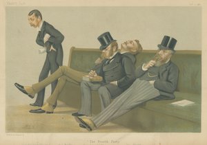 Spencer-Churchill, Balfour, Drummond-Wolff et Gorst - Leslie Matthew Ward