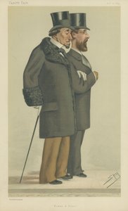 Le comte de Beaconsfield et M. Montagu William Lowry Corry