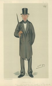 Le comte de Selkirk, créé en 1646, 20 mai 1882, caricature de Vanity Fair - Leslie Matthew Ward