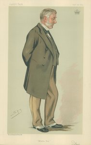 Le Comte de Stair, White Dal, 22 septembre 1883, caricature de Vanity Fair