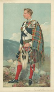 Le marquis de Tullibardine, Scottish Horse, 23 mars 1905, caricature de Vanity Fair - Leslie Matthew Ward