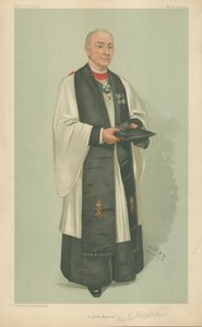 Le Révérend Edgar Sheppard, un grand marieur, 24 mars 1904, caricature de Vanity Fair
