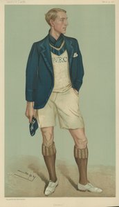 W E Crum, président du Oxford University Boat Club - Leslie Matthew Ward
