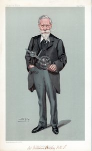 William Crookes, physicien et chimiste britannique, 1903