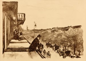 Terrasse de café Unter den Linden