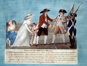 Arrestation de Louis XVI à Varennes le 22 juin 1791 - Lesueur Brothers