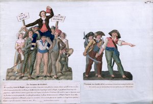 Le Triomphe de Marat et Camille Jordan dit 