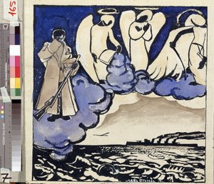 La Guerre. Russie. 1914 (Allegorie de la Premiere Guerre mondiale) - Lev Aleksandrovitc Bruni