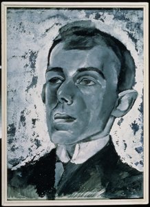 Portrait du poète Ossip Mandelstam (1891-1938) - Lev Aleksandrovitc Bruni
